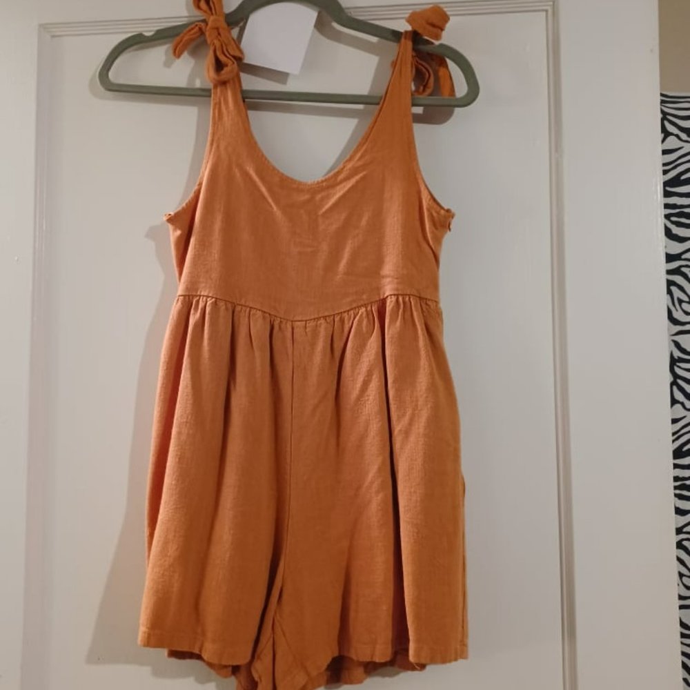 PINK LILY - Romper, Terra Cotta color, XS Size